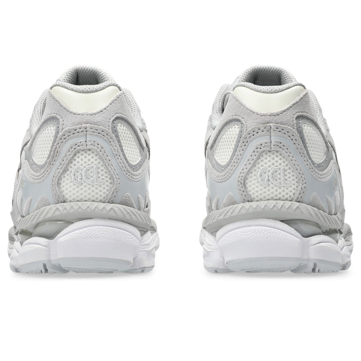 ASICS GEL-NYC Crème-Gris nuage / Cream-Cloud Grey — vue arrière (1203A663-101)