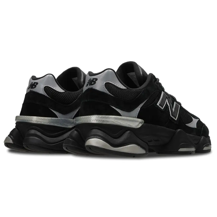 New Balance U9060FOS Noir / Argent – vue 4